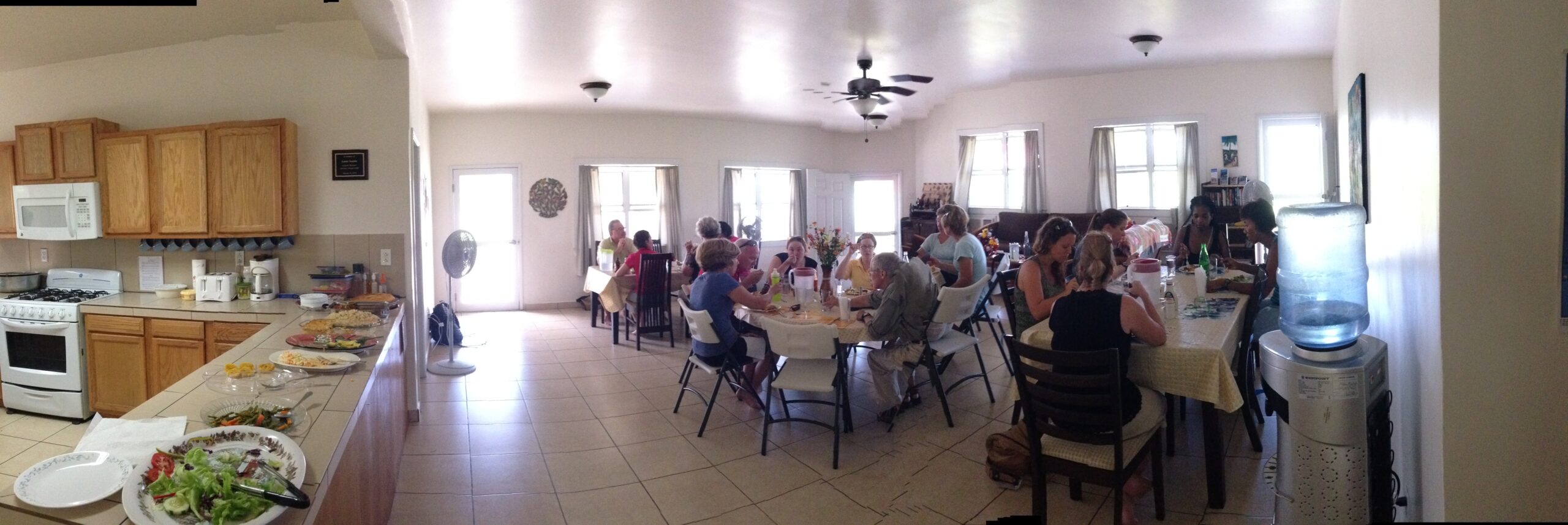 guests relaxing